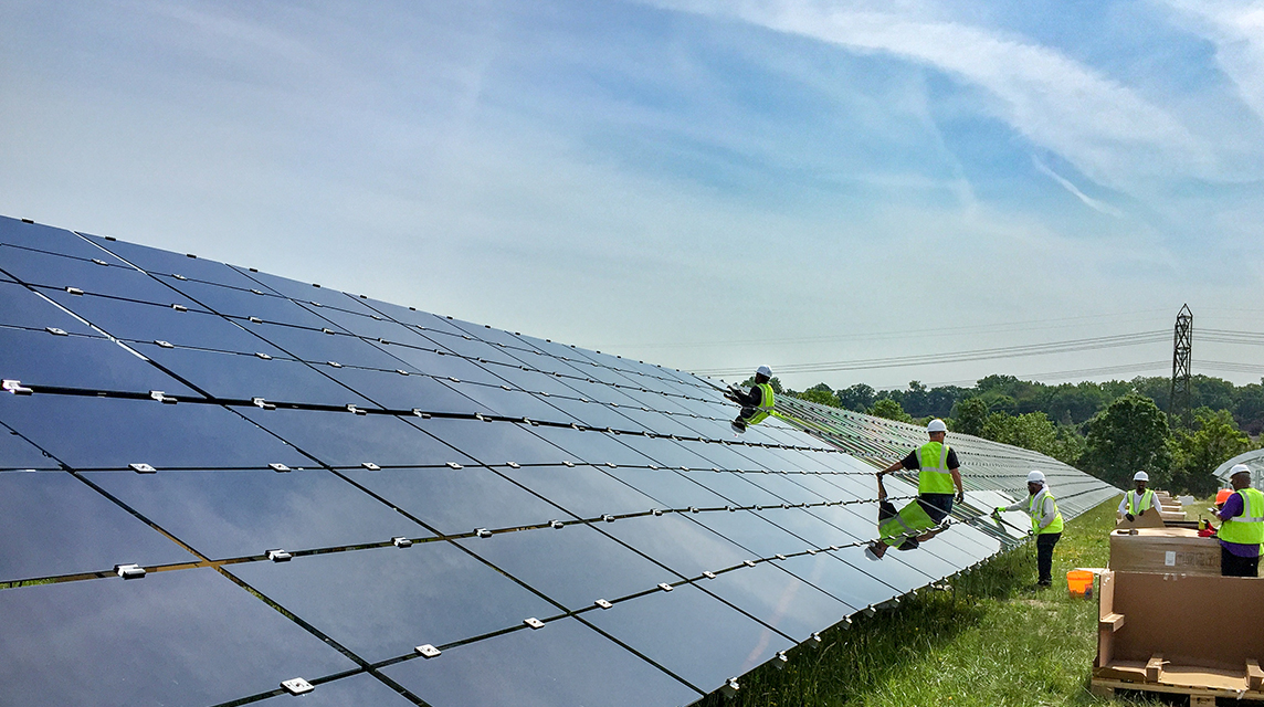 City of Brooklyn Landfill – Solar Array Construction